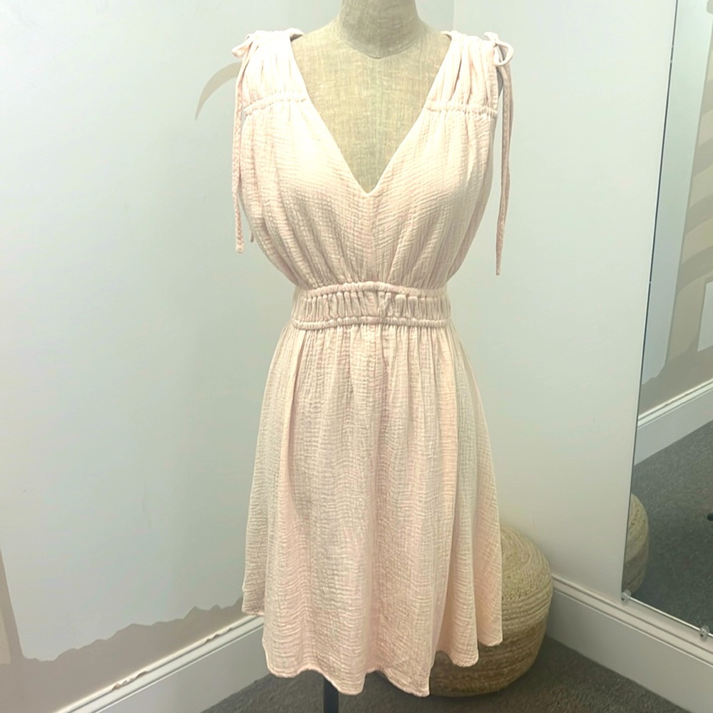 NWT gauze mini dress